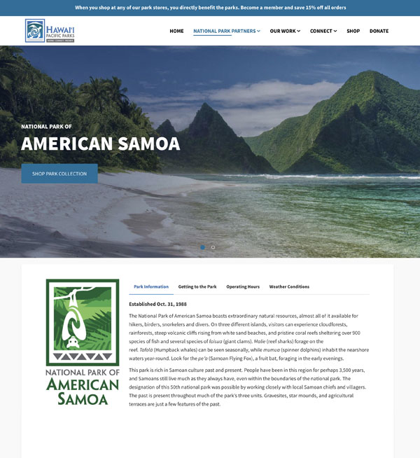  NP of American Samoa Partner Page